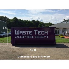 30 yard dumpster rental - 2 tons included - 1 week rental - $599